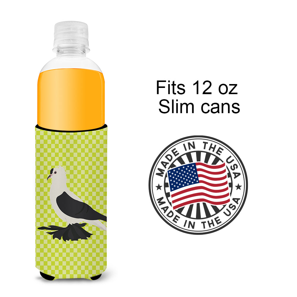 Saxon Fairy Swallow Pigeon Green  Ultra Hugger for slim cans