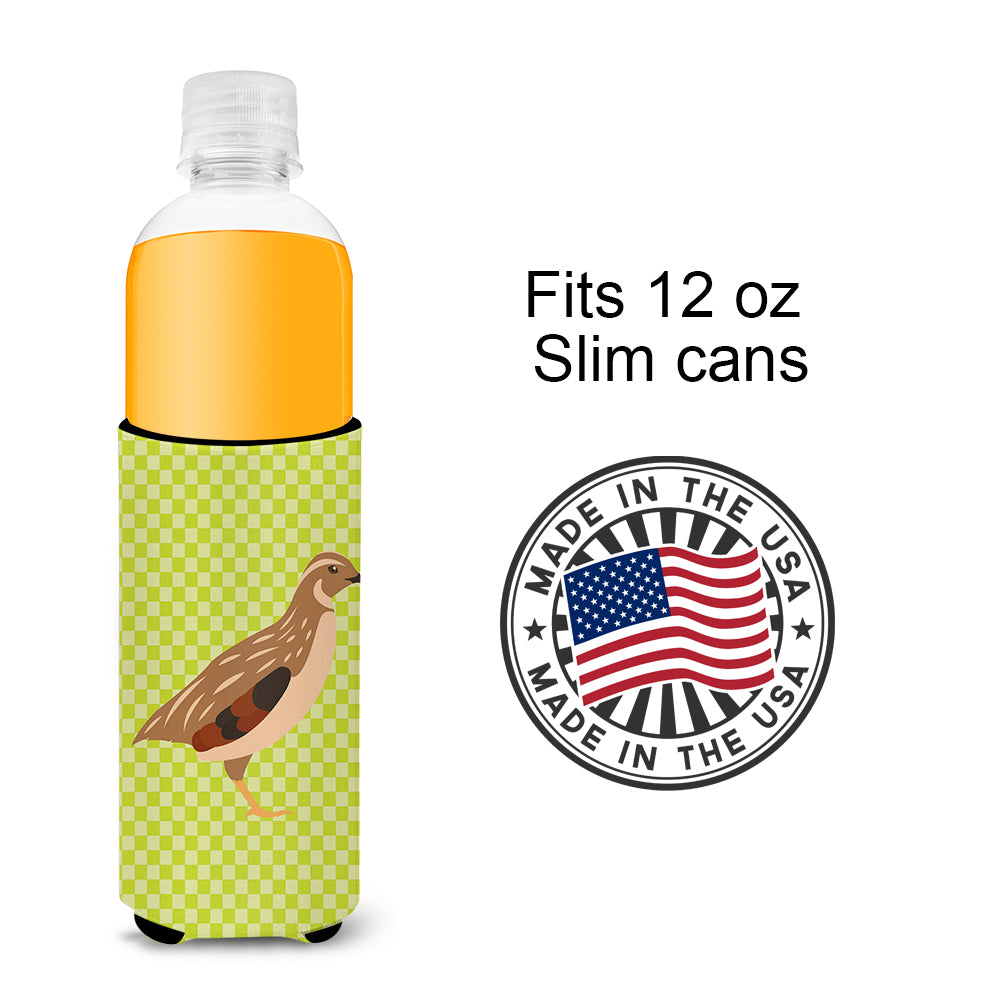 Golden Phoenix Quail Green  Ultra Hugger for slim cans  the-store.com.