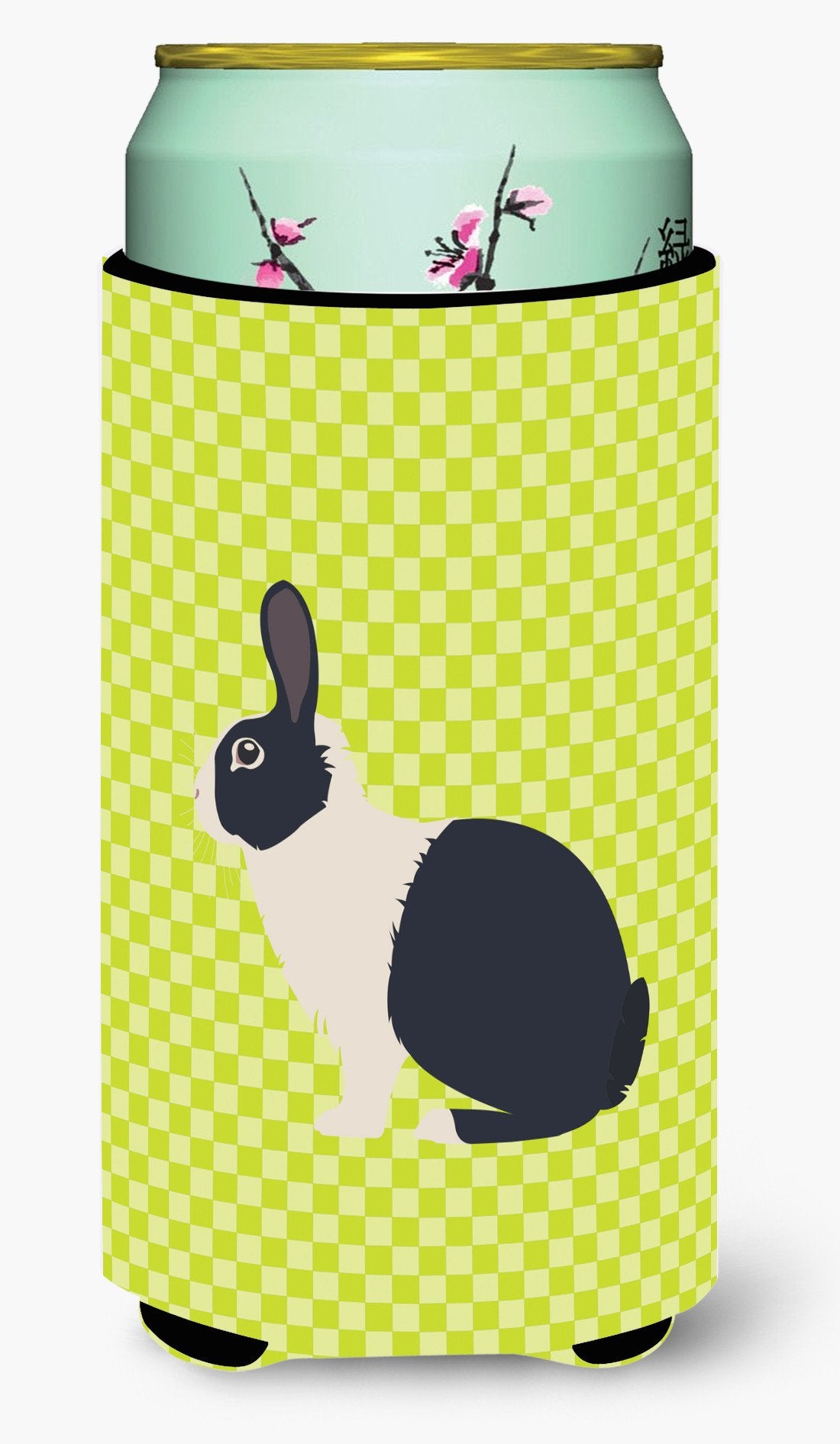 Dutch Rabbit Green Tall Boy Beverage Insulator Hugger BB7784TBC by Caroline&#39;s Treasures