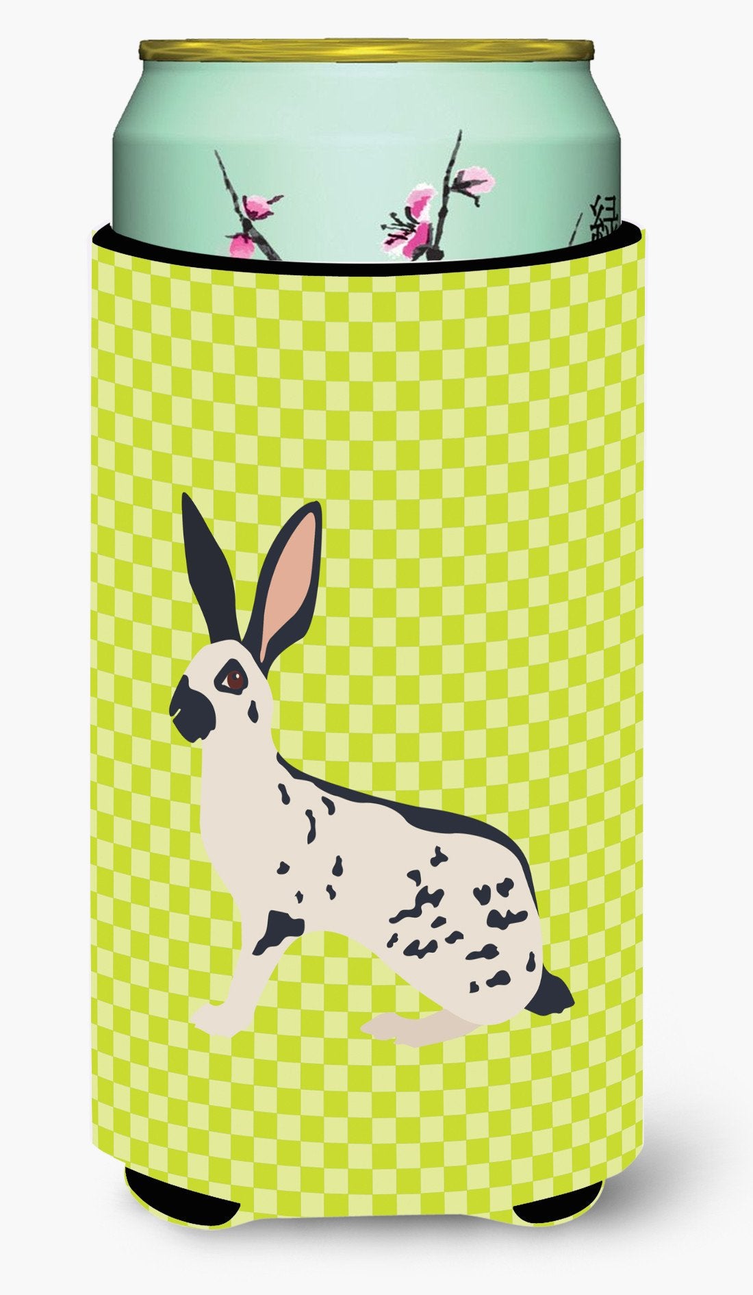 English Spot Rabbit Green Tall Boy Beverage Insulator Hugger BB7787TBC by Caroline&#39;s Treasures