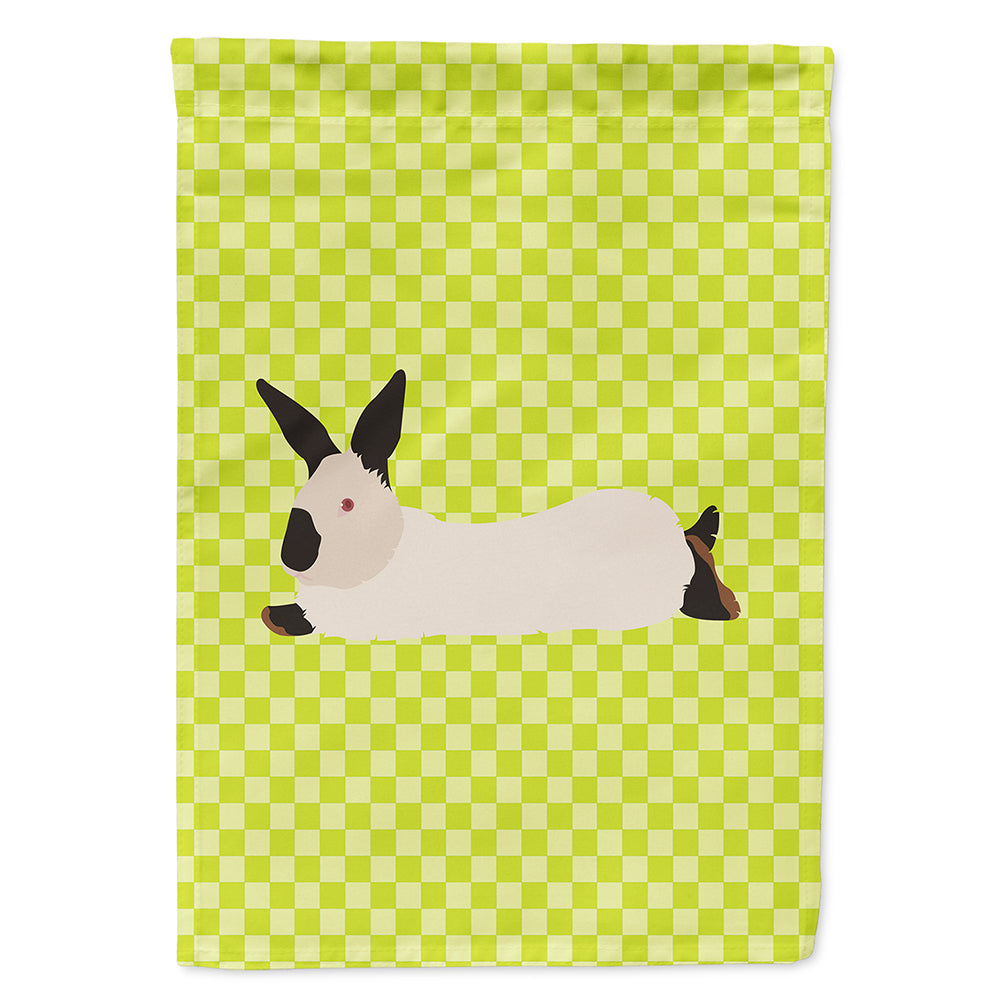 California White Rabbit Green Flag Canvas House Size BB7793CHF