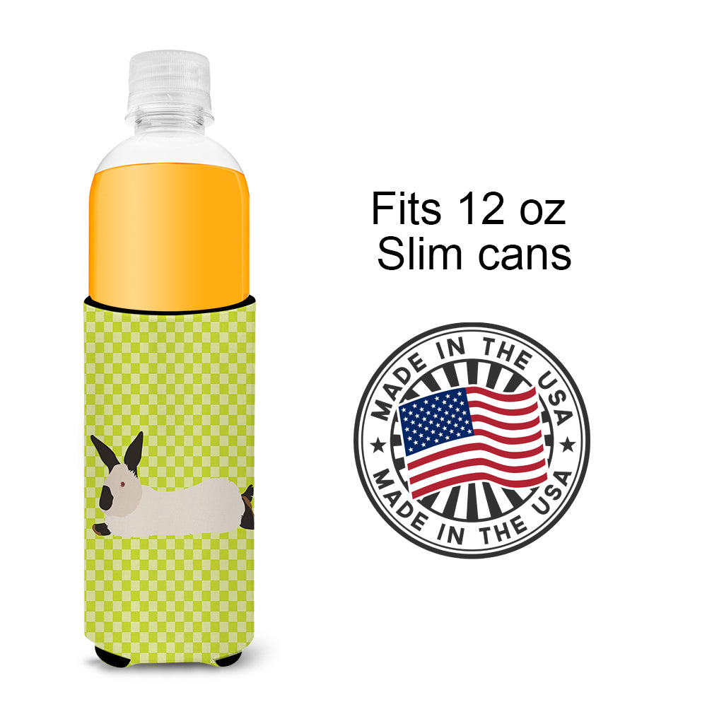 California White Rabbit Green  Ultra Hugger for slim cans