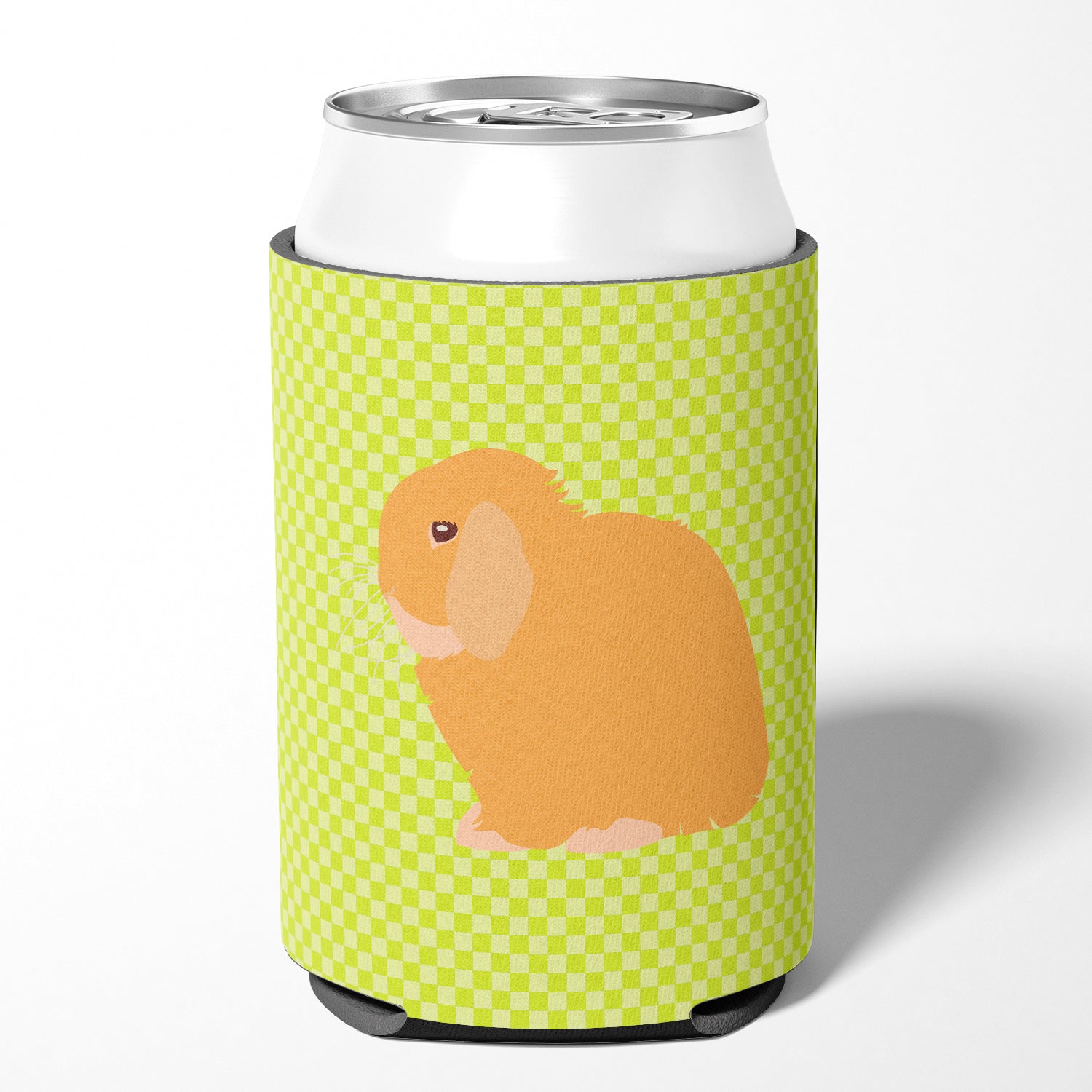 Holland Lop Rabbit Green Can or Bottle Hugger BB7794CC