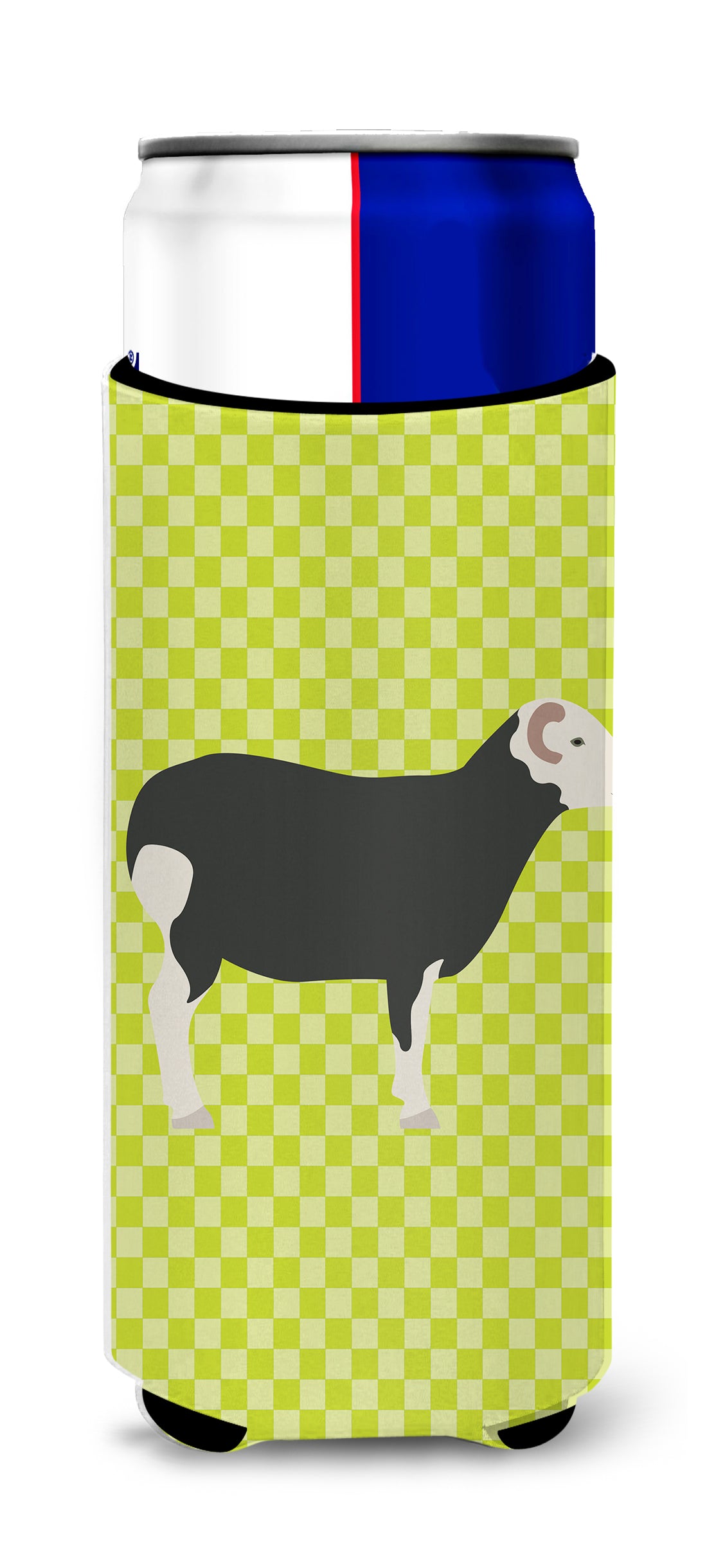 Herwick Sheep Green  Ultra Hugger for slim cans  the-store.com.