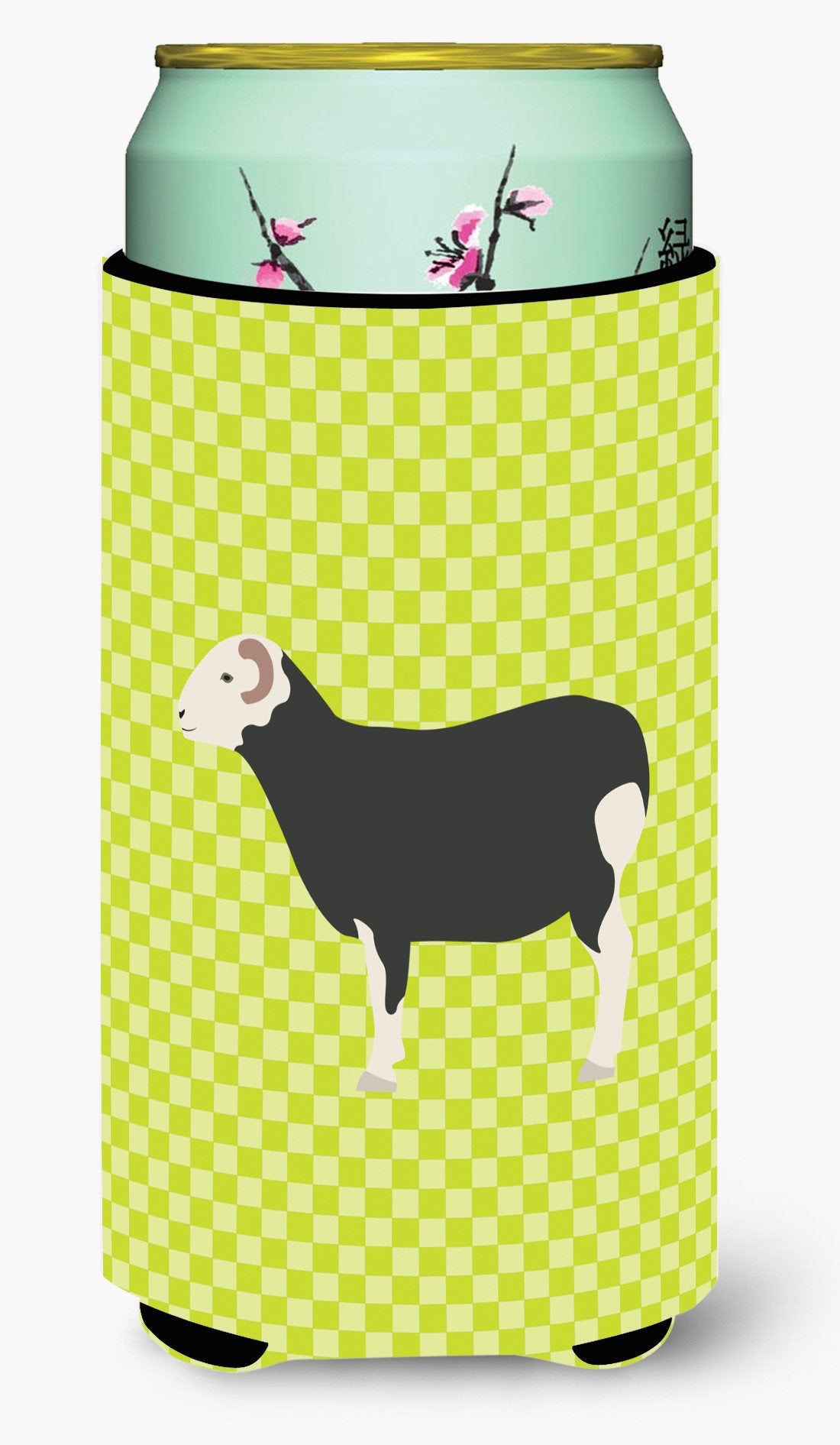 Herwick Sheep Green Tall Boy Beverage Insulator Hugger BB7796TBC by Caroline&#39;s Treasures