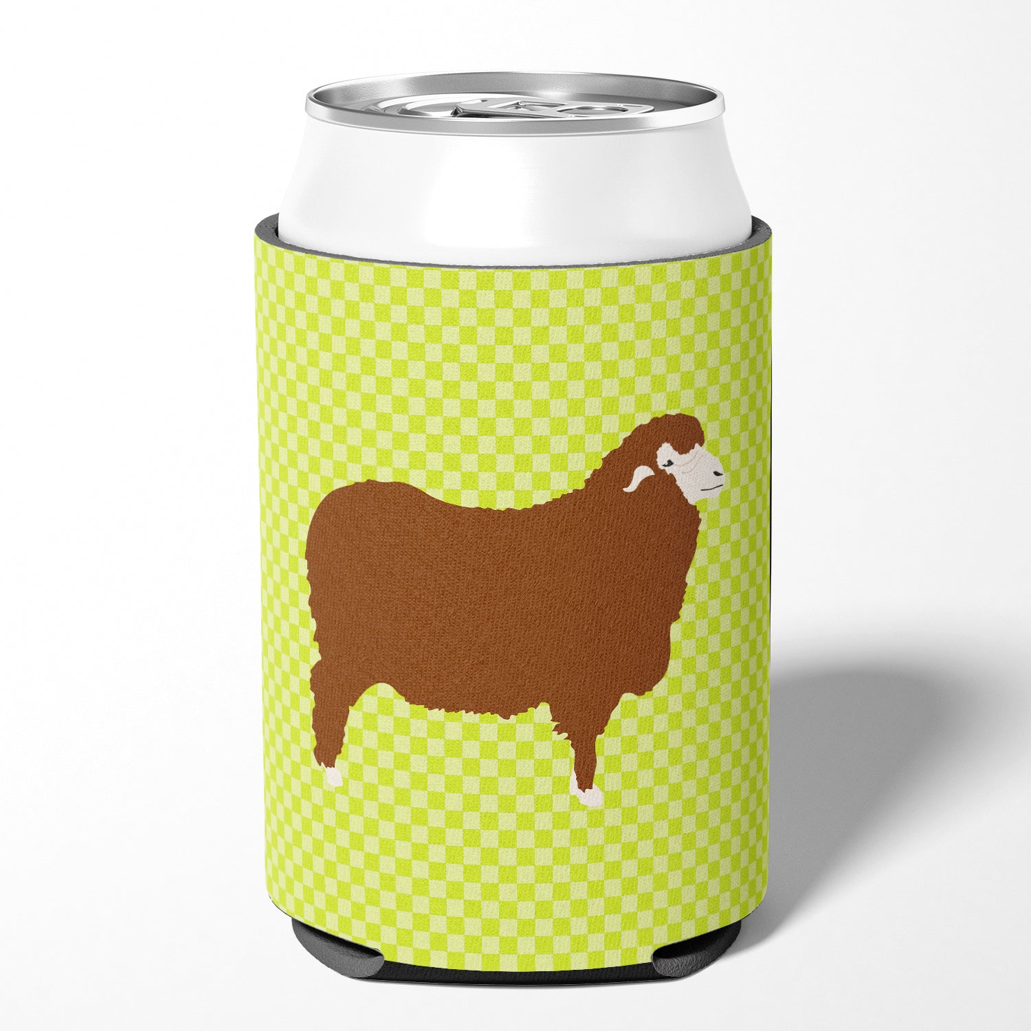 Merino Sheep Green Can or Bottle Hugger BB7807CC