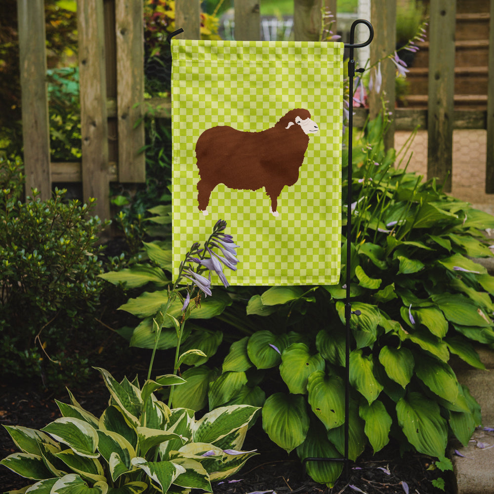Merino Sheep Green Flag Garden Size  the-store.com.