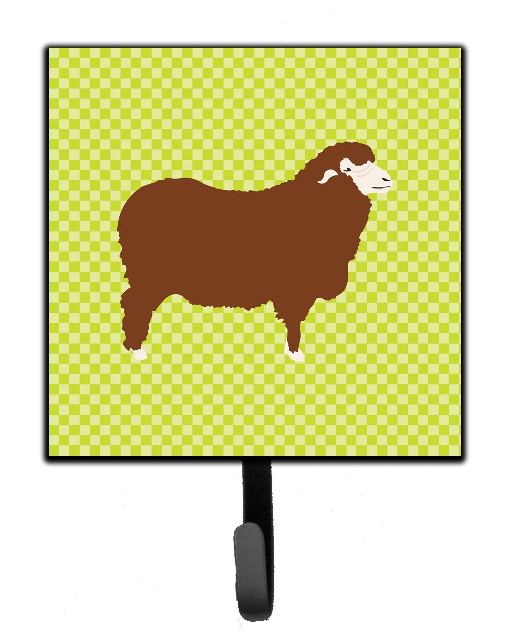 Merino Sheep Green Leash or Key Holder by Caroline&#39;s Treasures