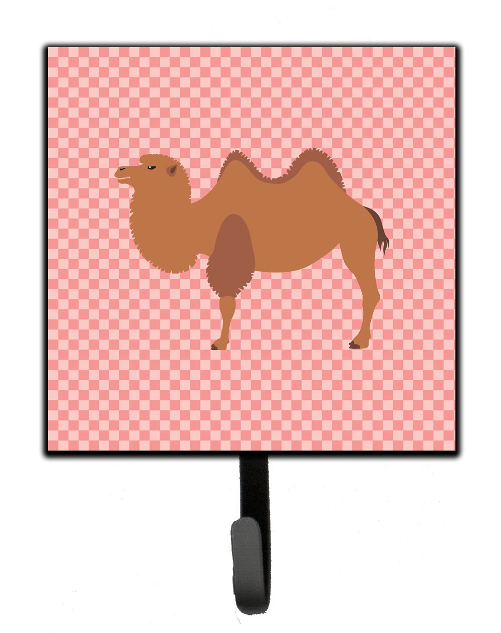 Bactrian Camel Pink Check Leash or Key Holder by Caroline&#39;s Treasures