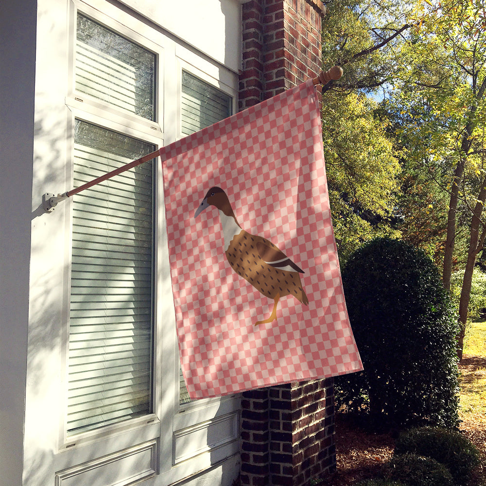Dutch Hook Bill Duck Pink Check Flag Canvas House Size BB7861CHF  the-store.com.