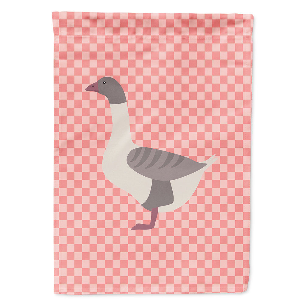 Buff Grey Back Goose Pink Check Flag Canvas House Size BB7901CHF  the-store.com.