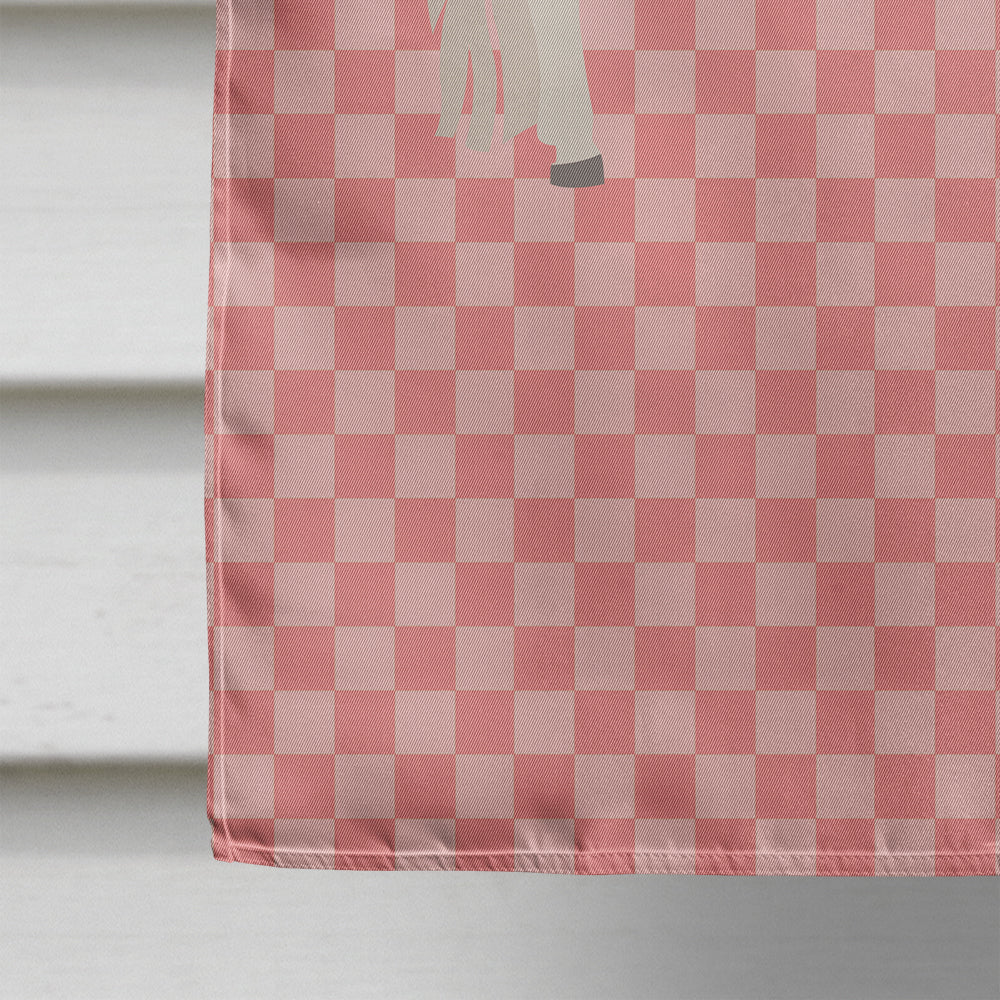 Paso Fino Horse Pink Check Flag Canvas House Size BB7905CHF  the-store.com.