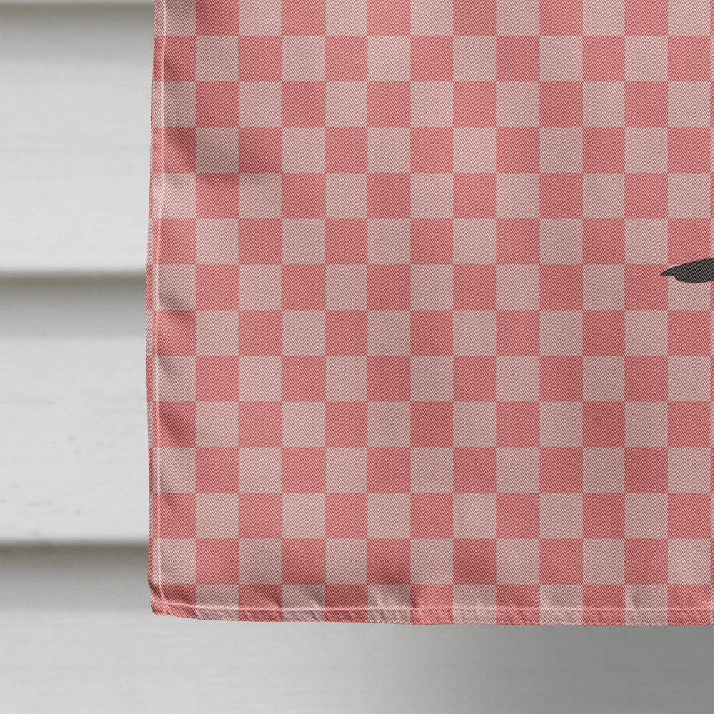 Emu Pink Check Flag Canvas House Size BB7922CHF  the-store.com.