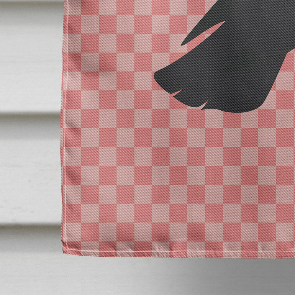 Budapest Highflyer Pigeon Pink Check Flag Canvas House Size BB7947CHF  the-store.com.