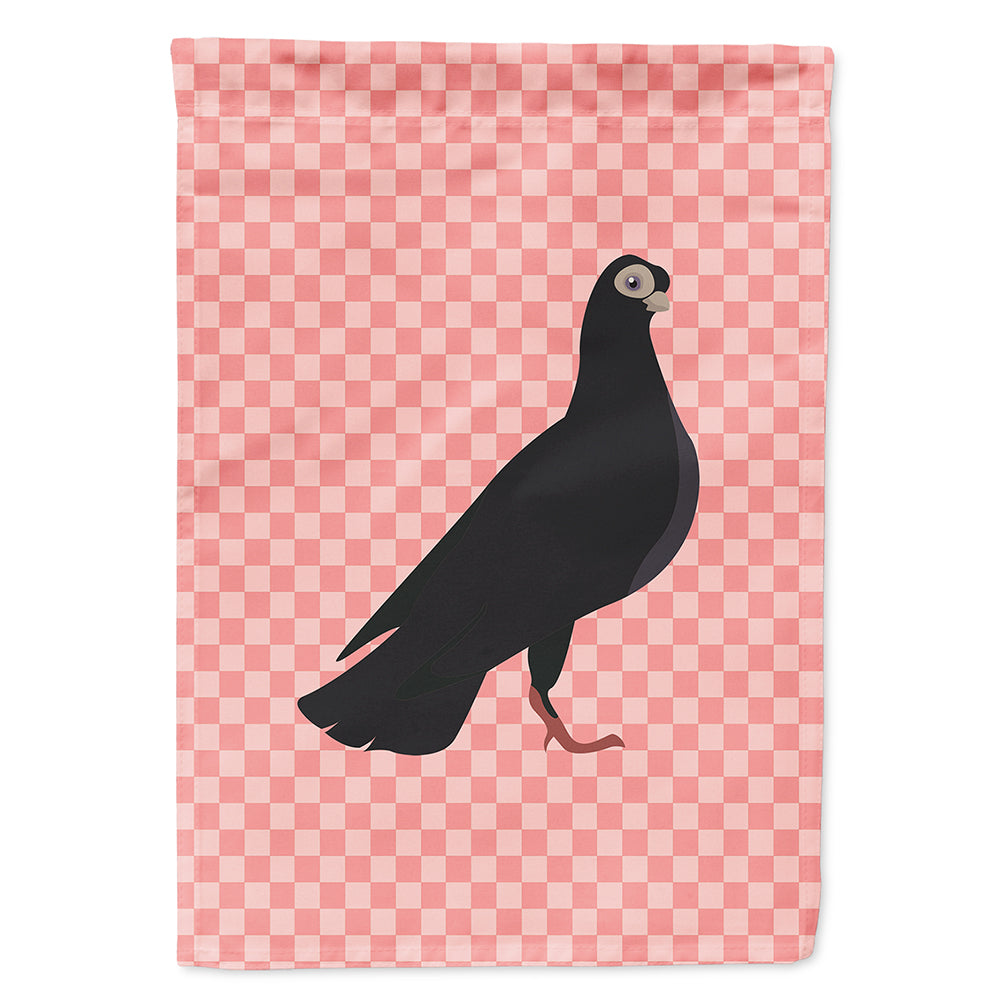 Budapest Highflyer Pigeon Pink Check Flag Canvas House Size BB7947CHF  the-store.com.
