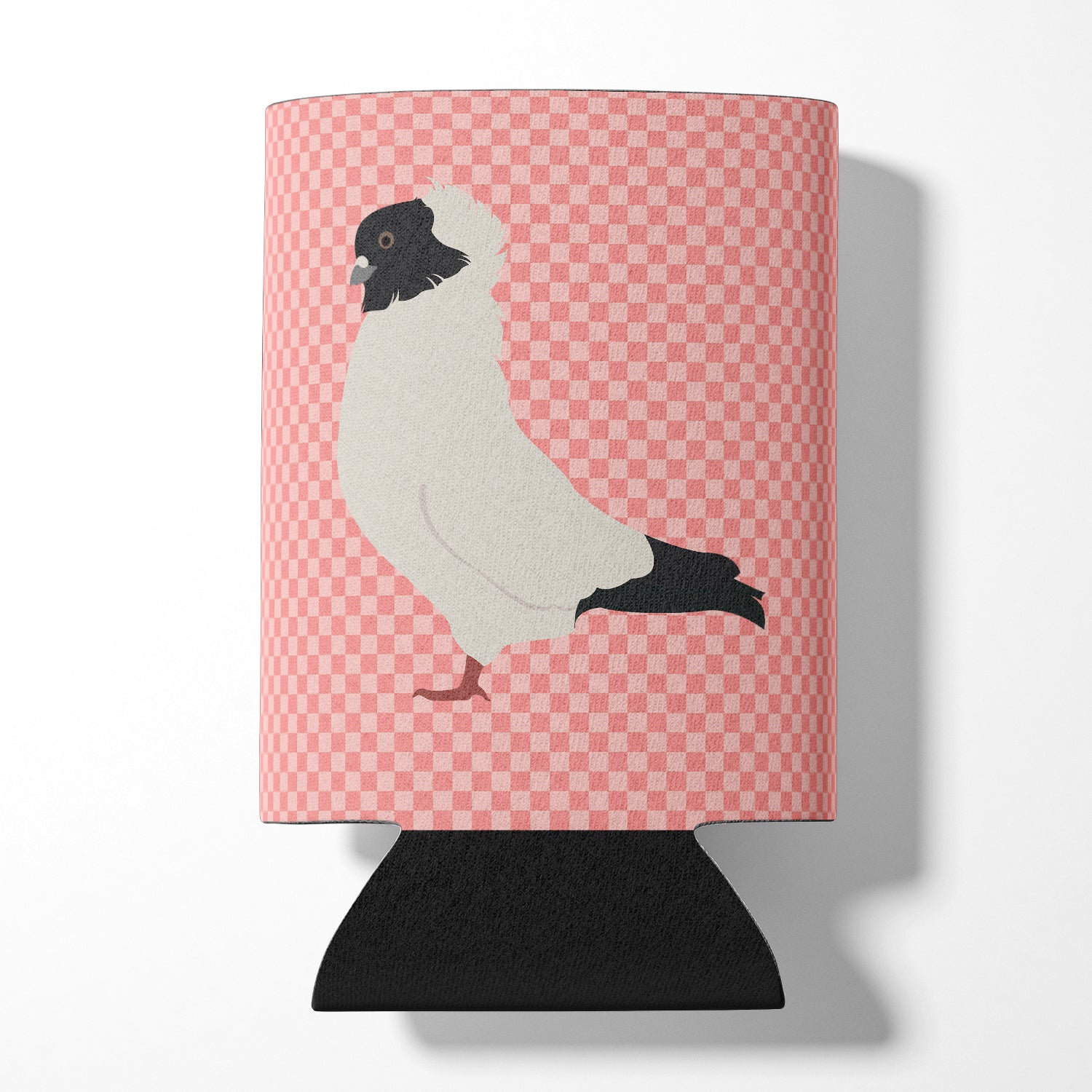 Nun Pigeon Pink Check Can or Bottle Hugger BB7952CC  the-store.com.