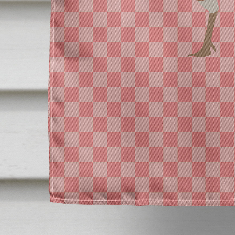 Jersey Buff Turkey Hen Pink Check Flag Canvas House Size BB7984CHF  the-store.com.