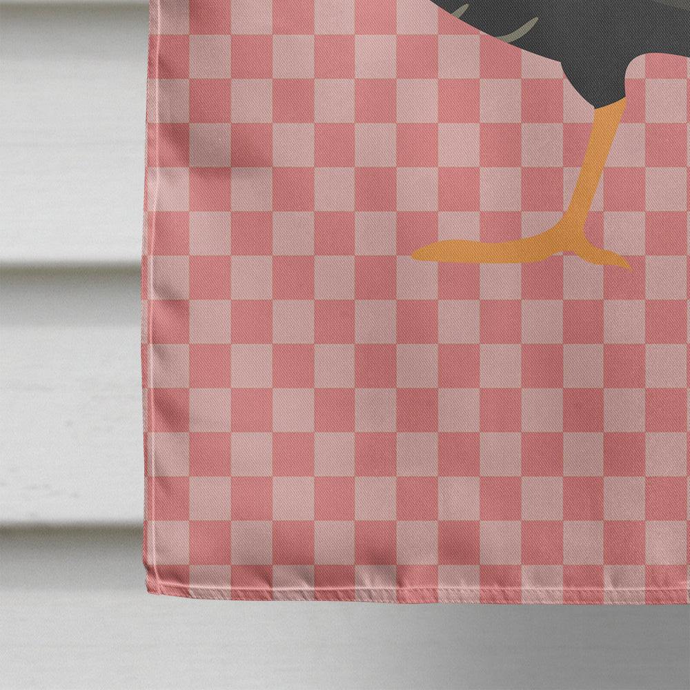 Marragansett Turkey Pink Check Flag Canvas House Size BB7987CHF  the-store.com.