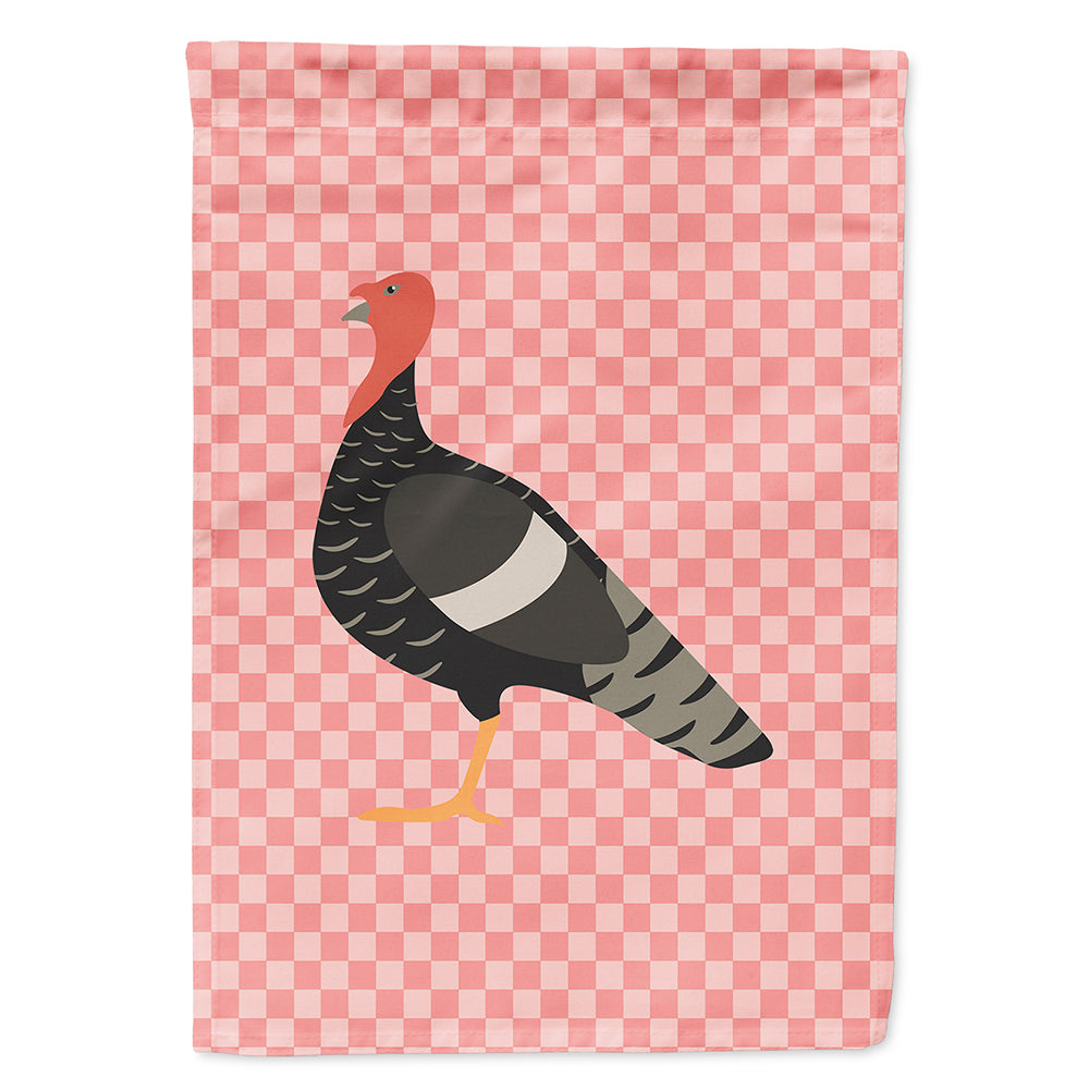 Marragansett Turkey Pink Check Flag Canvas House Size BB7987CHF  the-store.com.