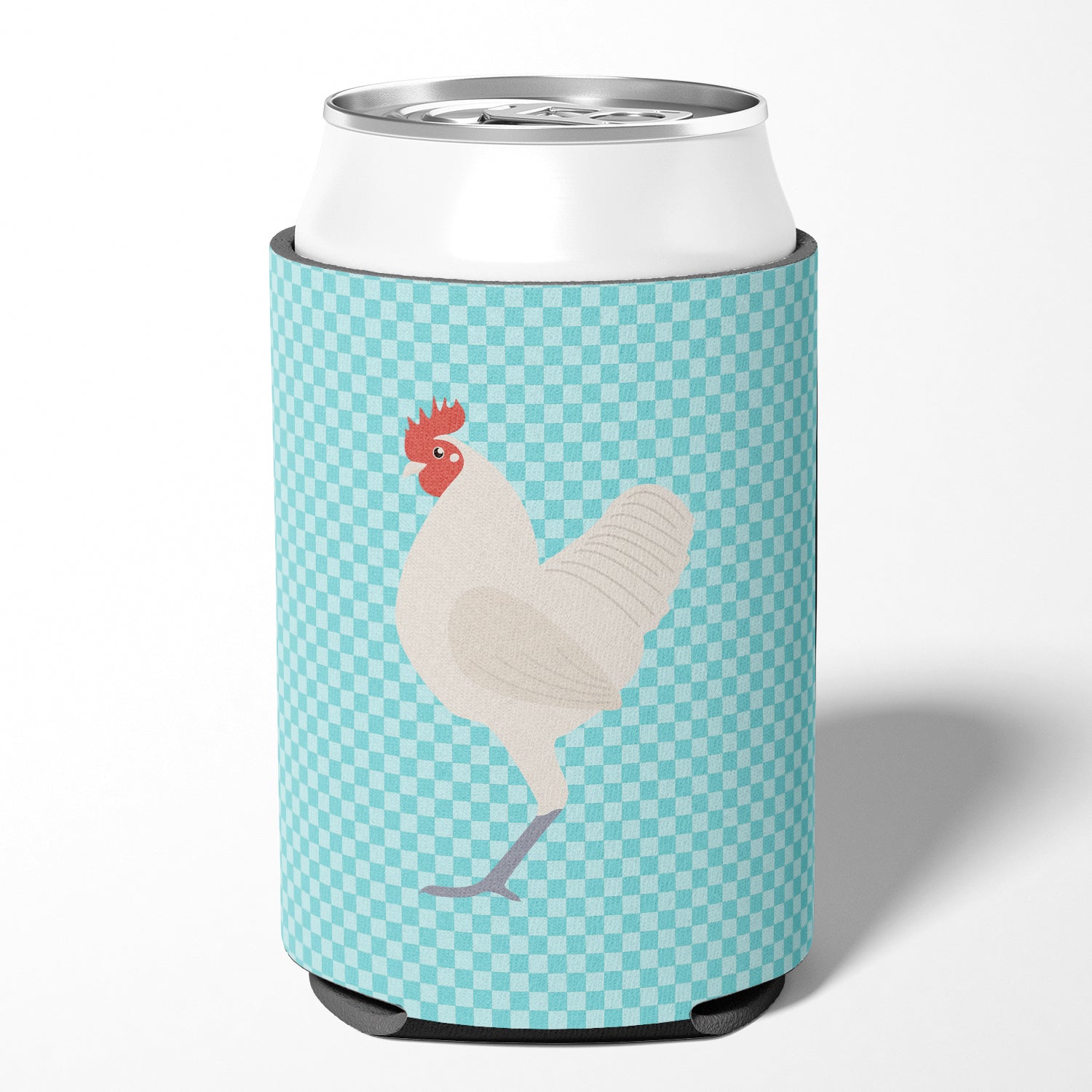 German Langshan Chicken Blue Check Can or Bottle Hugger BB8011CC  the-store.com.