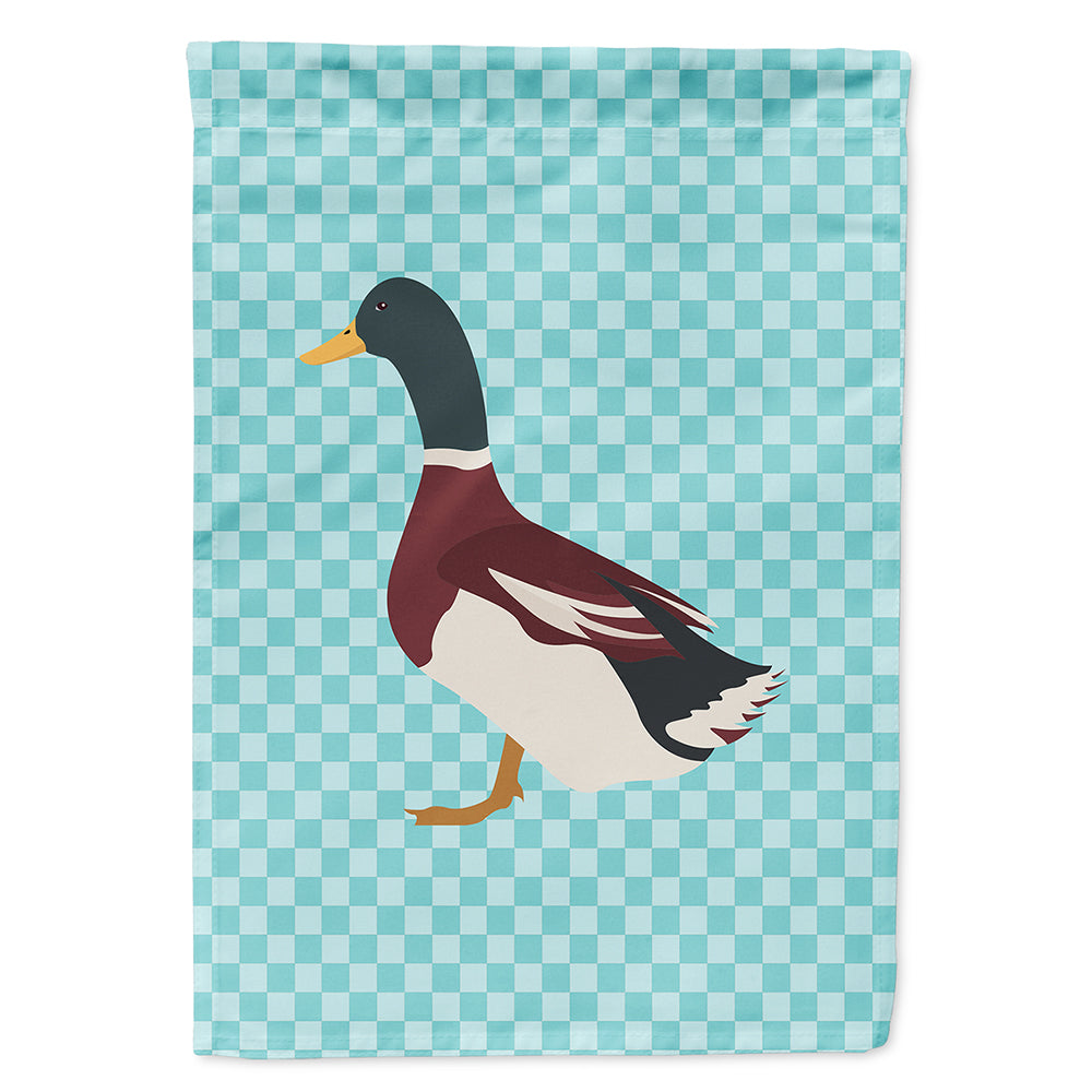 Rouen Duck Blue Check Flag Canvas House Size BB8030CHF  the-store.com.
