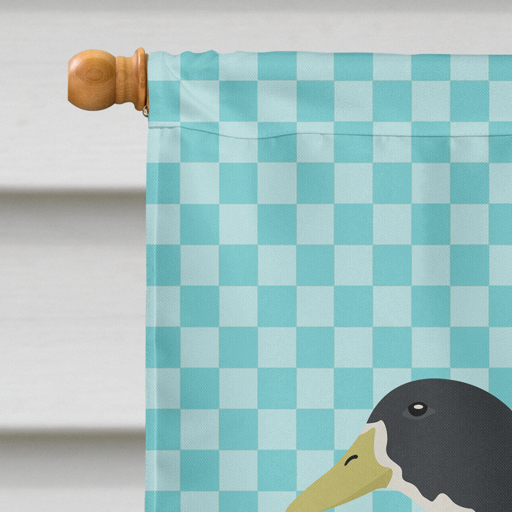 Blue Swedish Duck Blue Check Flag Canvas House Size BB8036CHF  the-store.com.