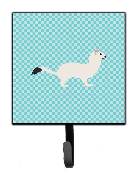 Stoat Short-tailed Weasel Blue Check Leash or Key Holder BB8046SH4 by Caroline's Treasures