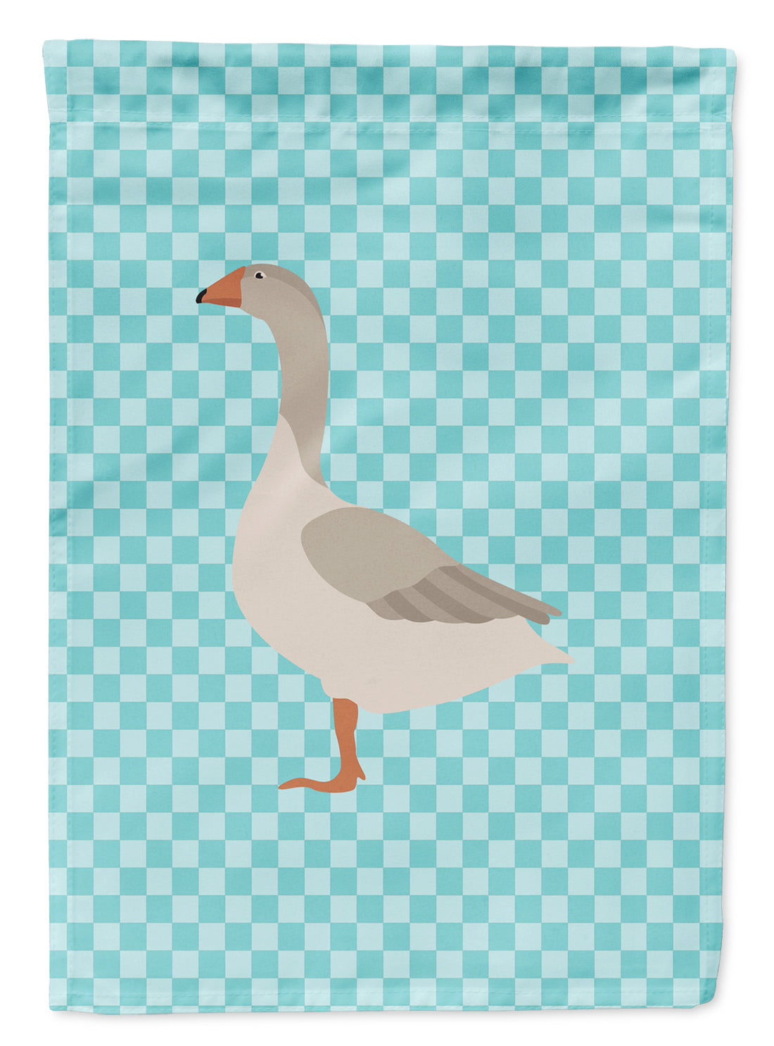 Steinbacher Goose Blue Check Flag Jardin Taille