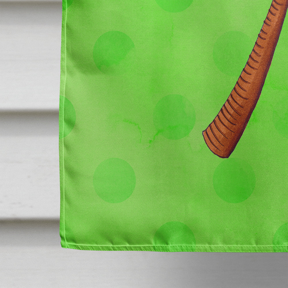 Palm Tree Green Polkadot Flag Canvas House Size BB8165CHF  the-store.com.