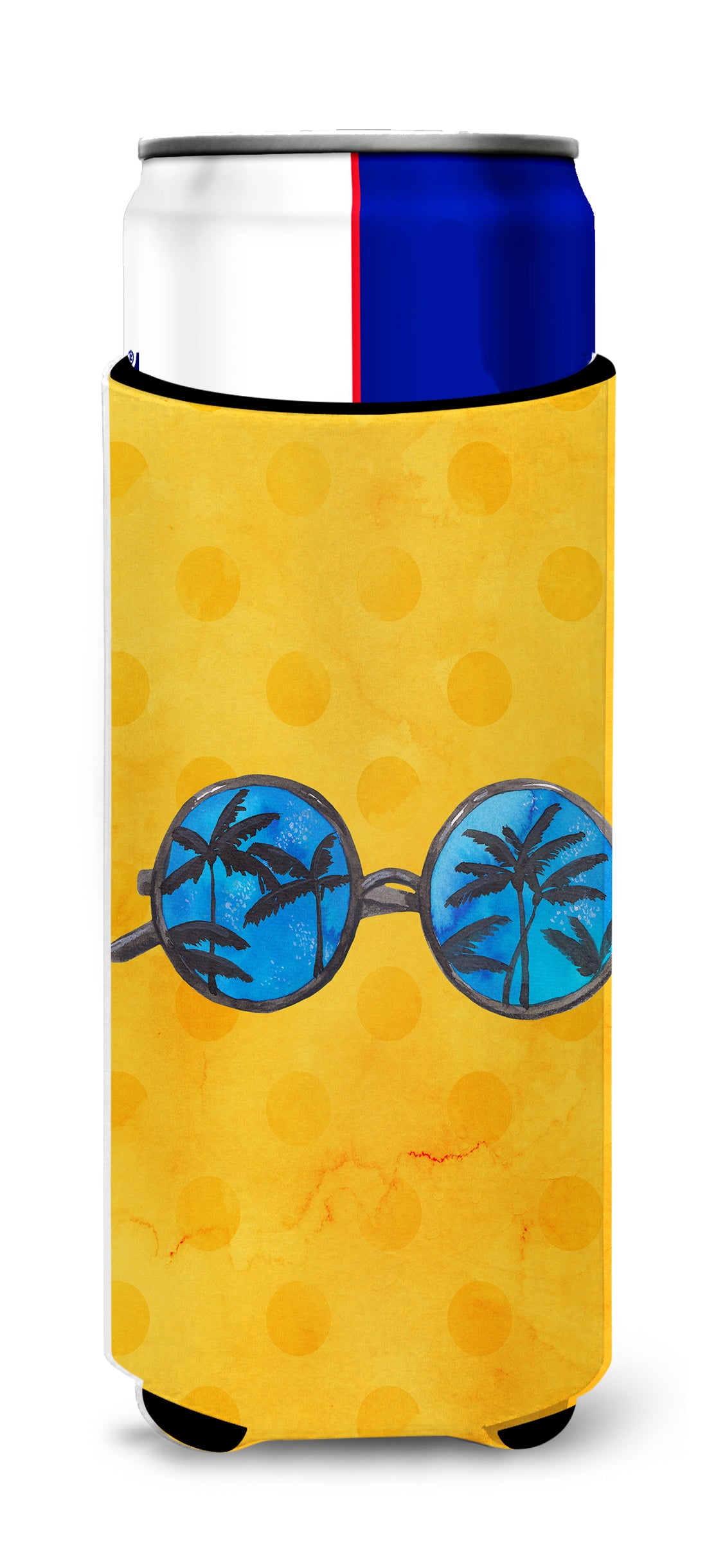 Sunglasses Yellow Polkadot  Ultra Hugger for slim cans BB8177MUK