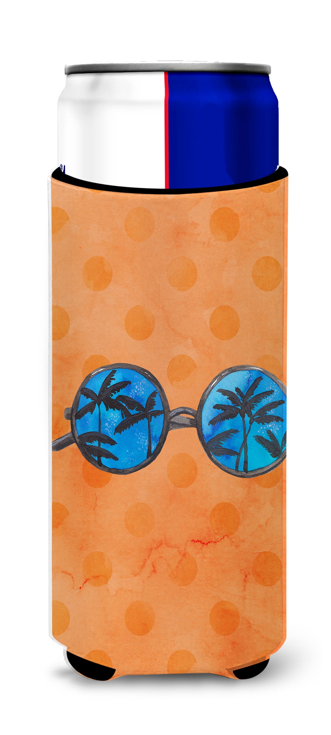 Sunglasses Orange Polkadot  Ultra Hugger for slim cans BB8178MUK