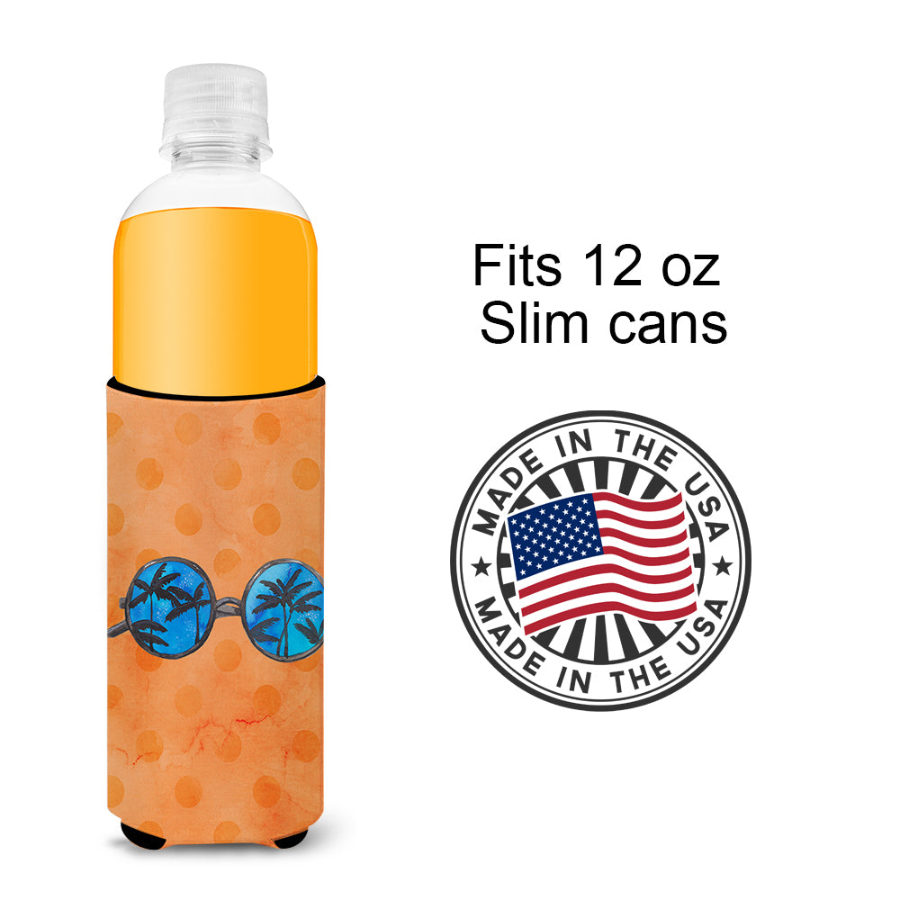 Sunglasses Orange Polkadot  Ultra Hugger for slim cans BB8178MUK  the-store.com.