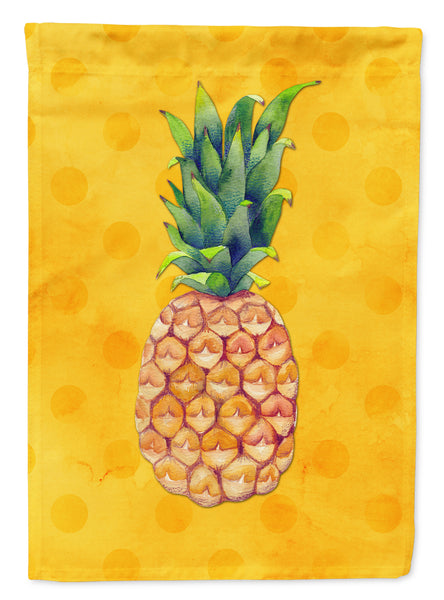 Pineapple Yellow Polkadot Flag Canvas House Size BB8192CHF