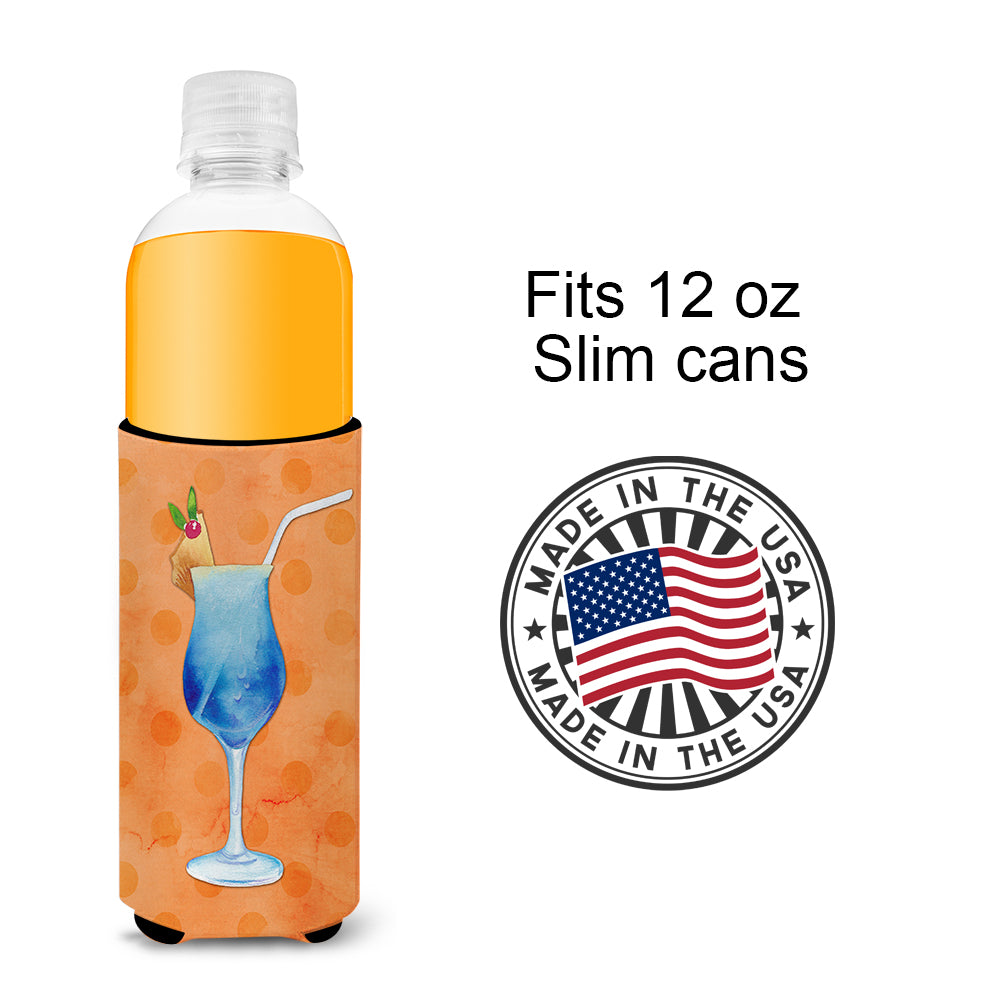 Summer Cocktail Orange Polkadot  Ultra Hugger for slim cans BB8233MUK  the-store.com.