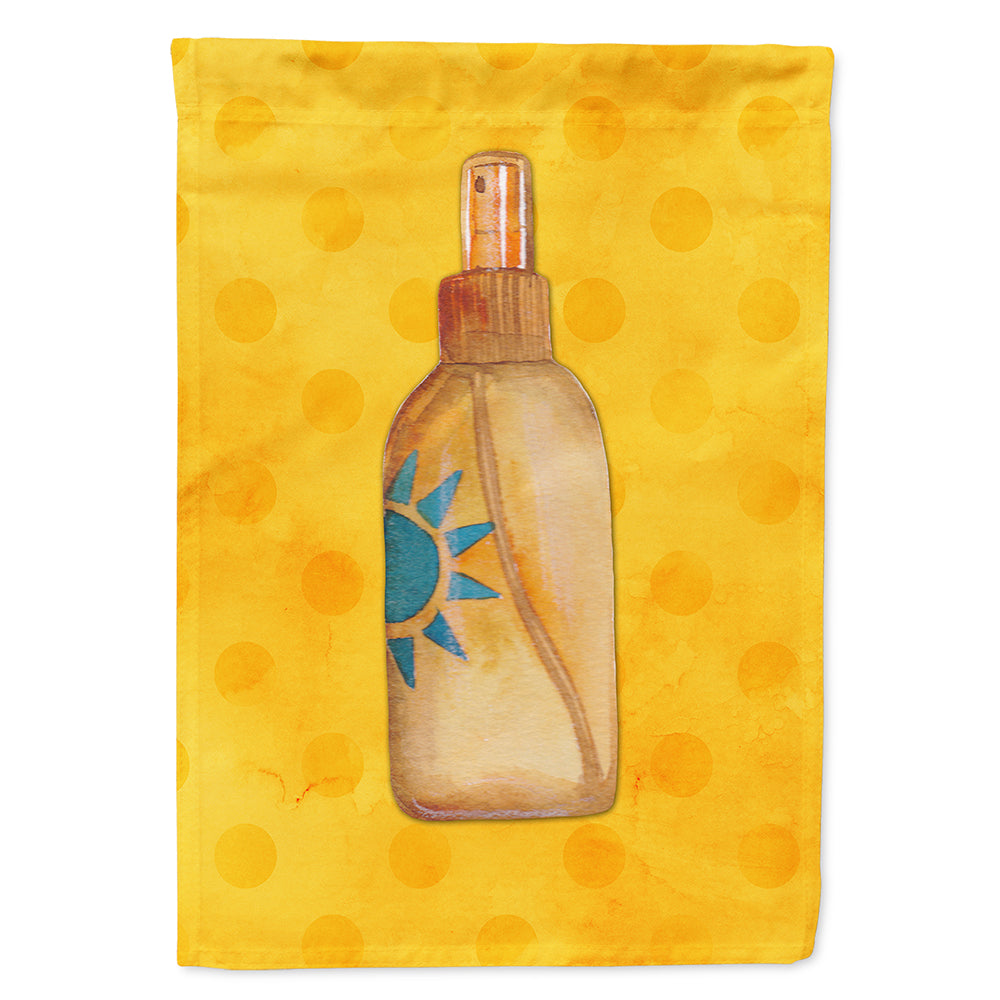 Message in a Bottle Yellow Polkadot Flag Canvas House Size BB8262CHF  the-store.com.