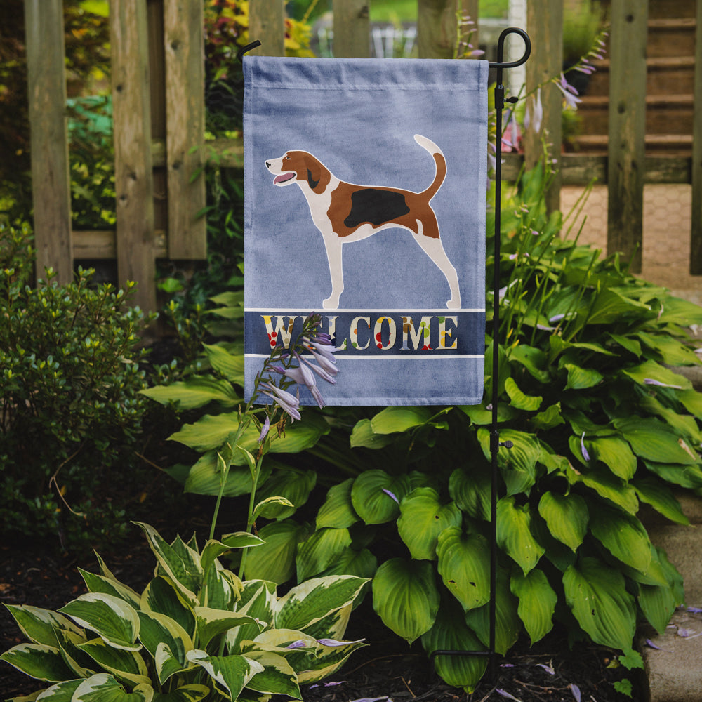 American Foxhound Welcome Flag Garden Size BB8271GF