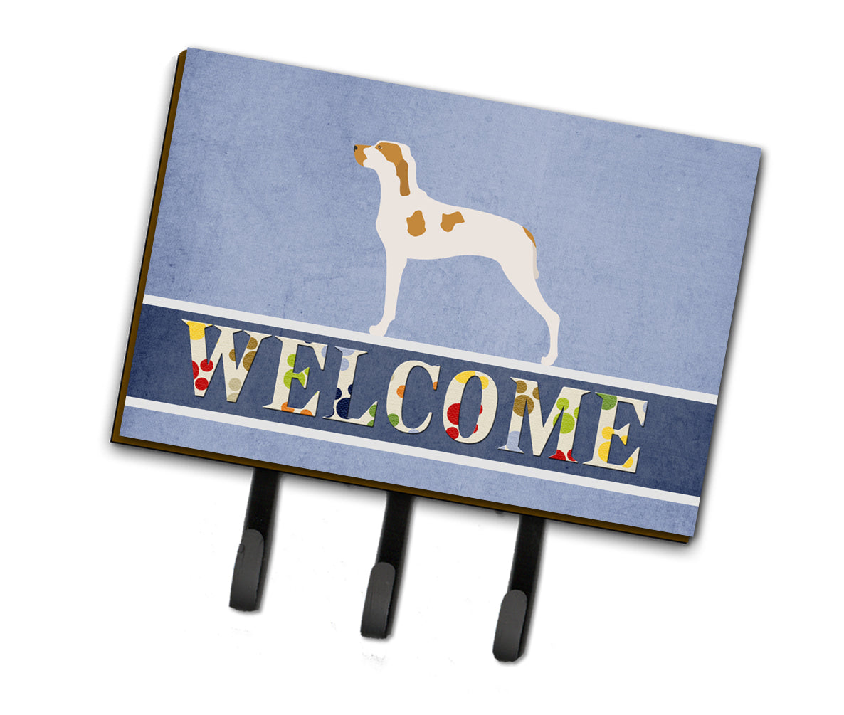 Ariege Pointer Welcome Leash or Key Holder BB8272TH68