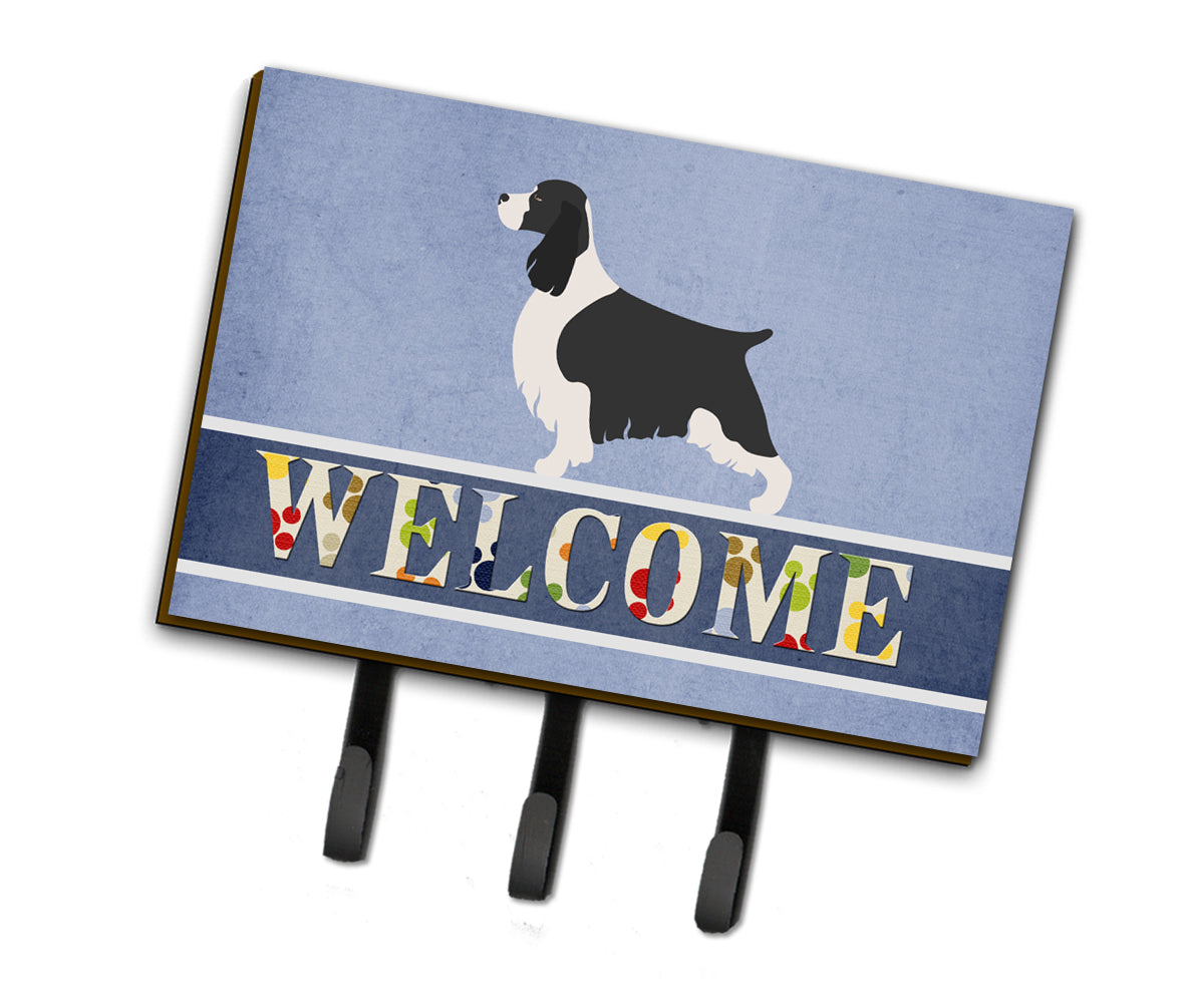 English Springer Spaniel Welcome Leash or Key Holder BB8273TH68  the-store.com.