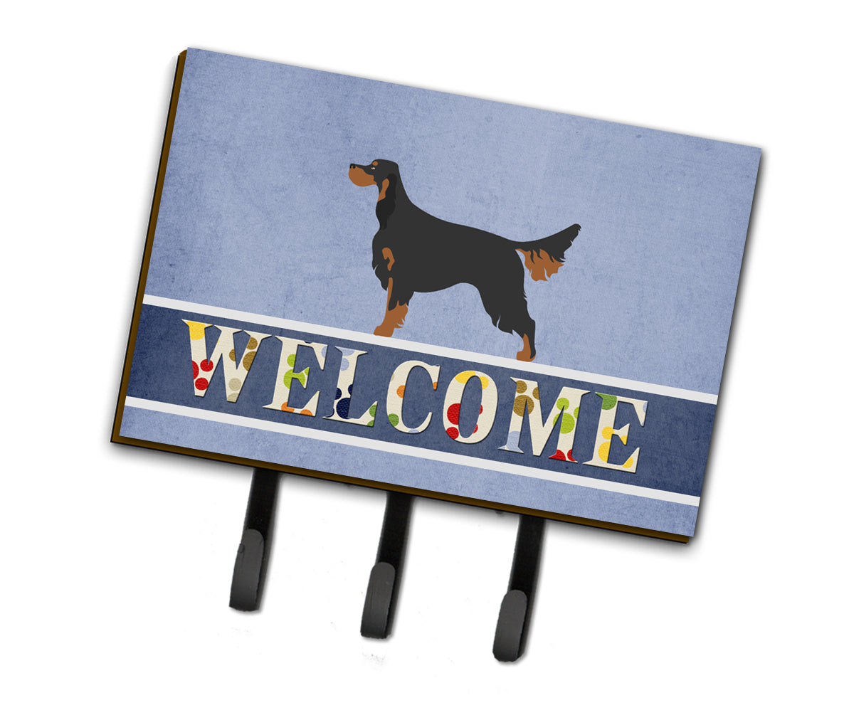 Gordon Setter Welcome Leash or Key Holder BB8274TH68  the-store.com.
