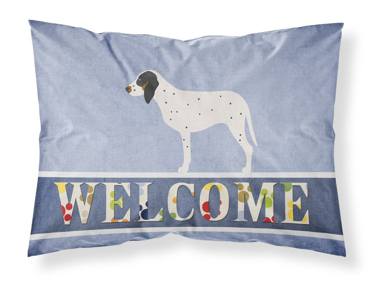 Gascon Saintongeois Welcome Fabric Standard Pillowcase BB8275PILLOWCASE by Caroline&#39;s Treasures
