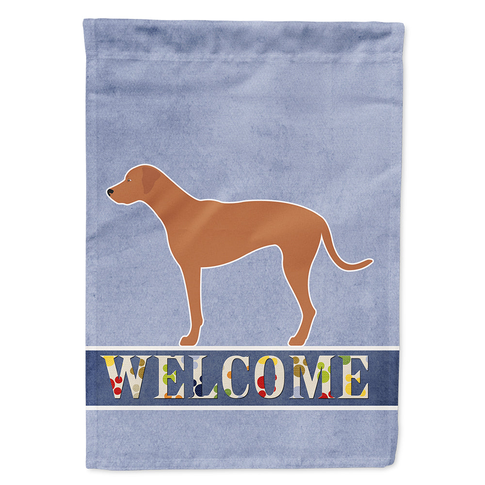 Rhodesian Ridgeback Welcome Flag Canvas House Size BB8277CHF  the-store.com.