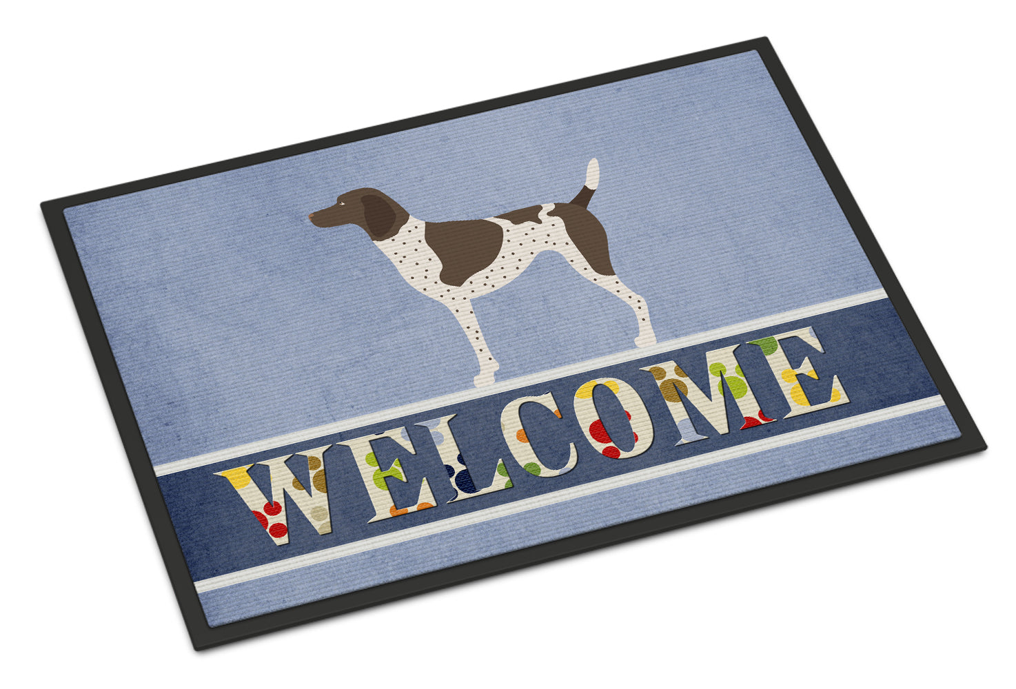 German Shorthaired Pointer Welcome Indoor or Outdoor Mat 18x27 BB8283MAT - the-store.com