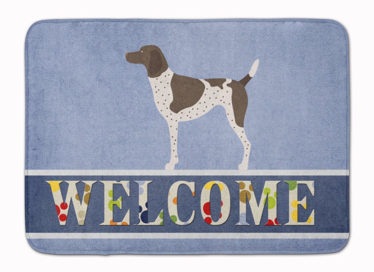 German Shorthaired Pointer Welcome Machine Washable Memory Foam Mat BB8283RUG - the-store.com