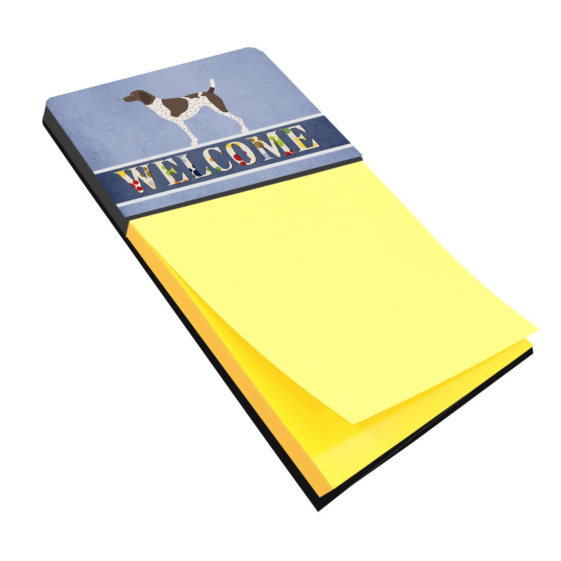 German Shorthaired Pointer Welcome Sticky Note Holder BB8283SN by Caroline&#39;s Treasures