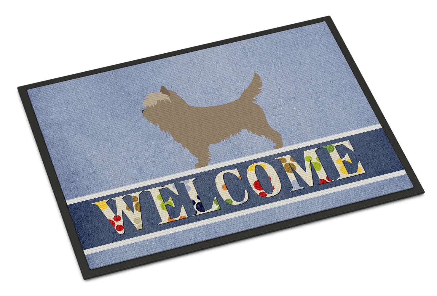 Cairn Terrier Welcome Indoor or Outdoor Mat 24x36 BB8286JMAT by Caroline's Treasures