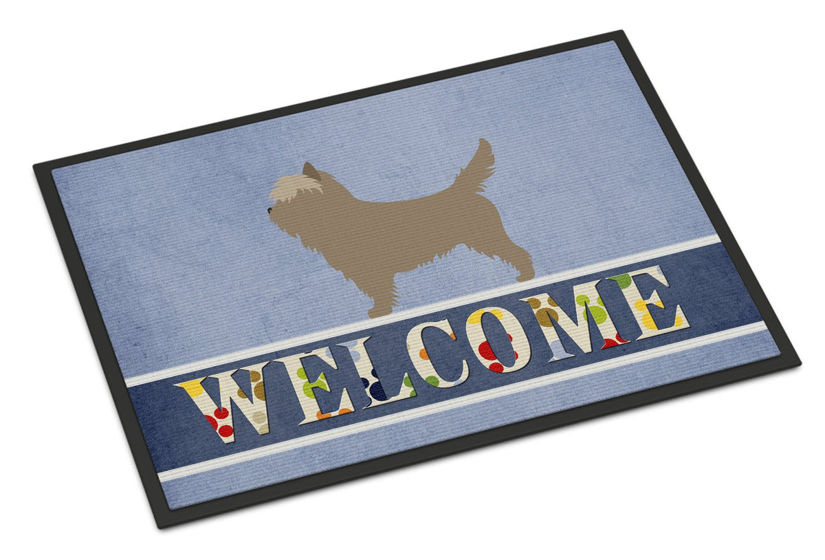 Cairn Terrier Welcome Indoor or Outdoor Mat 24x36 BB8286JMAT by Caroline&#39;s Treasures