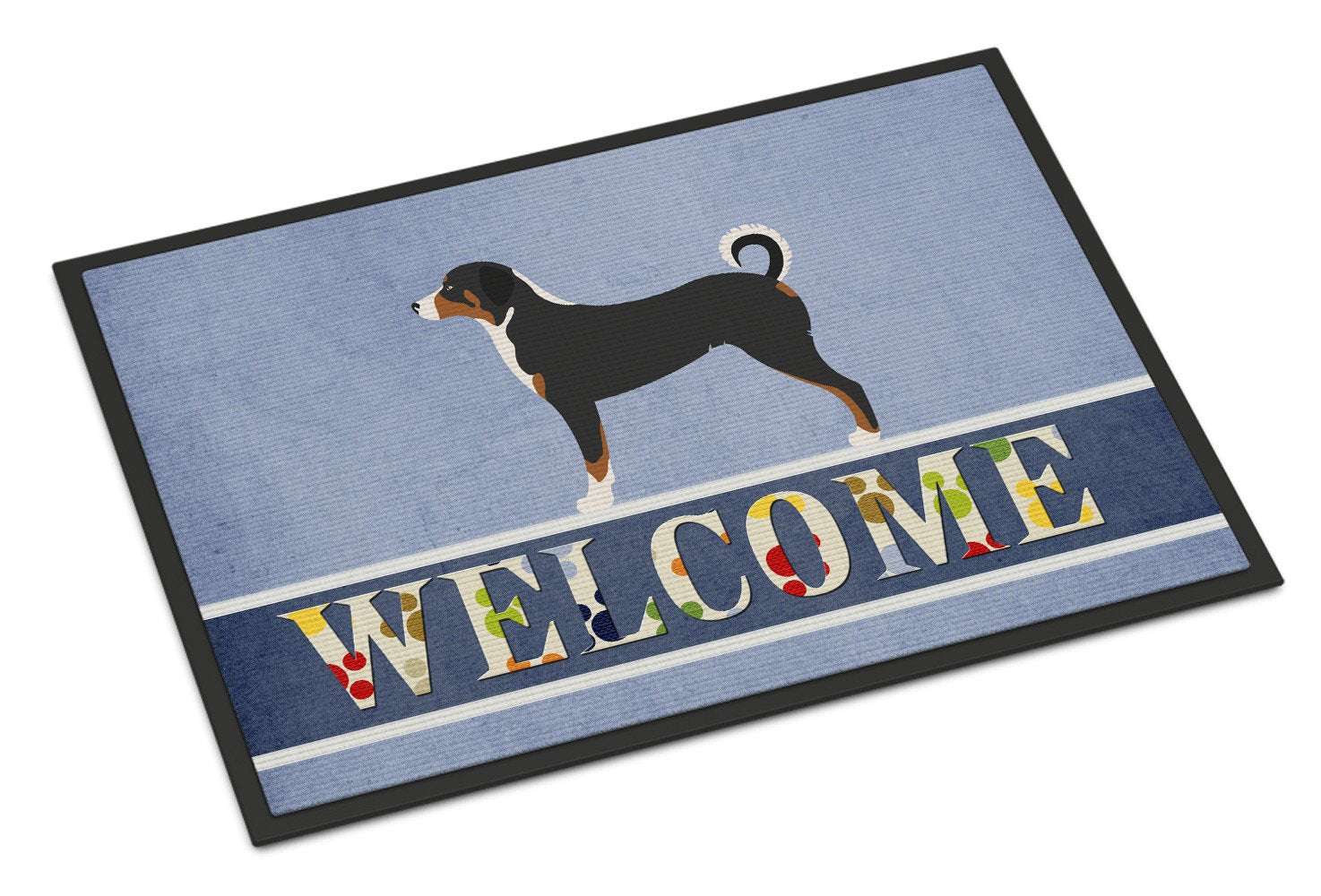 Appenzeller Sennenhund Welcome Indoor or Outdoor Mat 24x36 BB8288JMAT by Caroline's Treasures