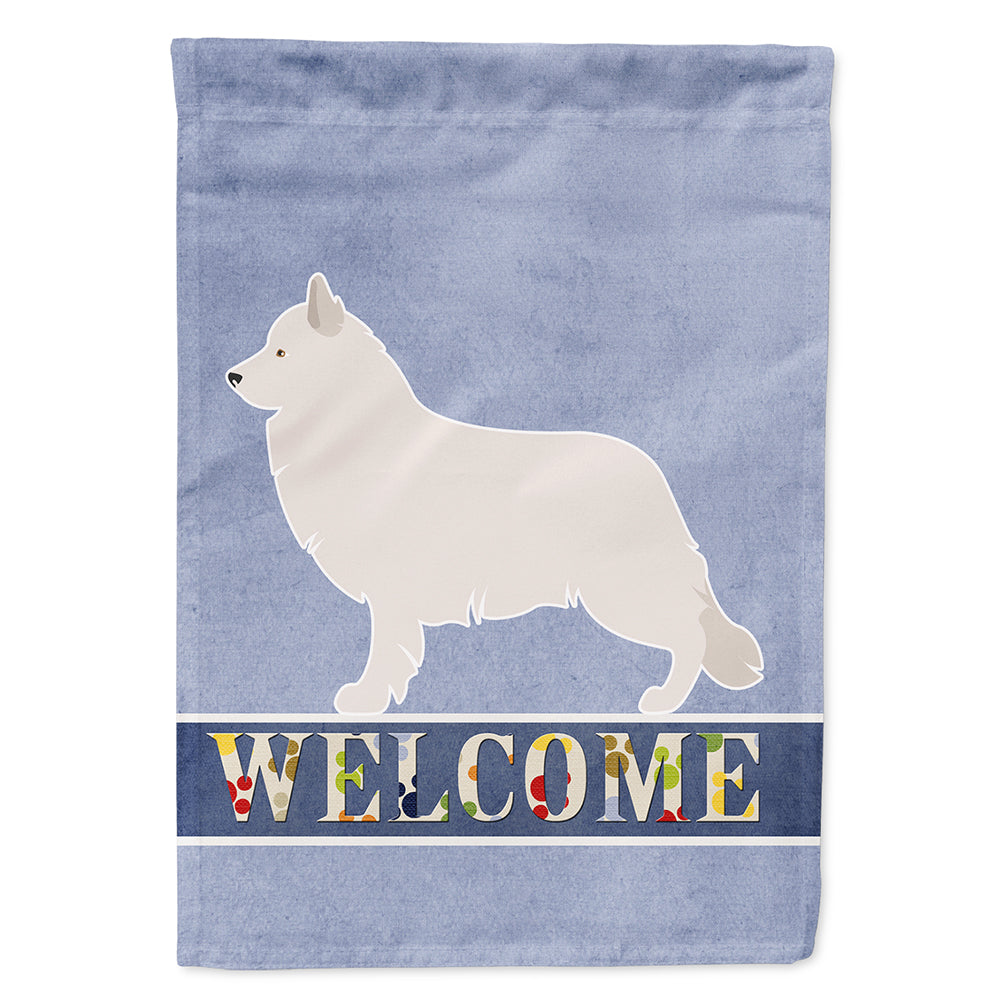 Berger Blanc Suisse Welcome Flag Canvas House Size BB8292CHF