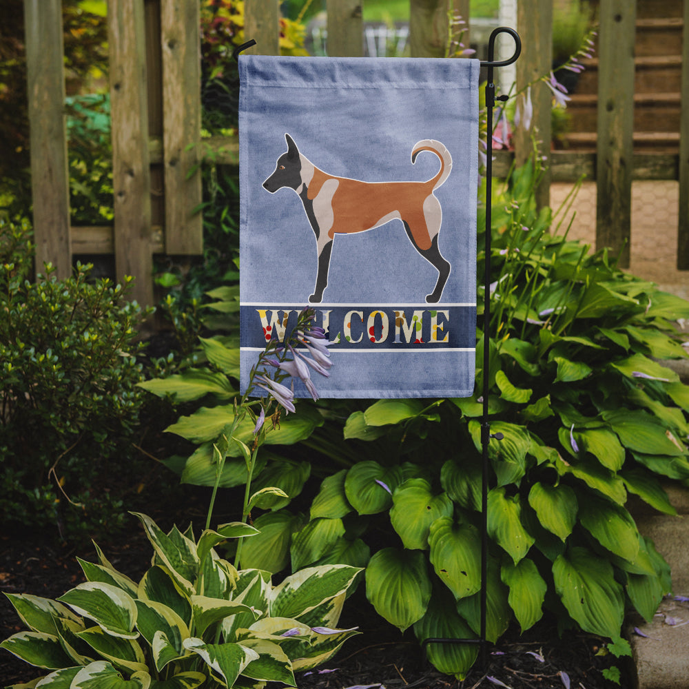 Caroline's Treasures Malinois Welcome Garden Flag - Outdoor Decorative Yard Flag BB8299GF