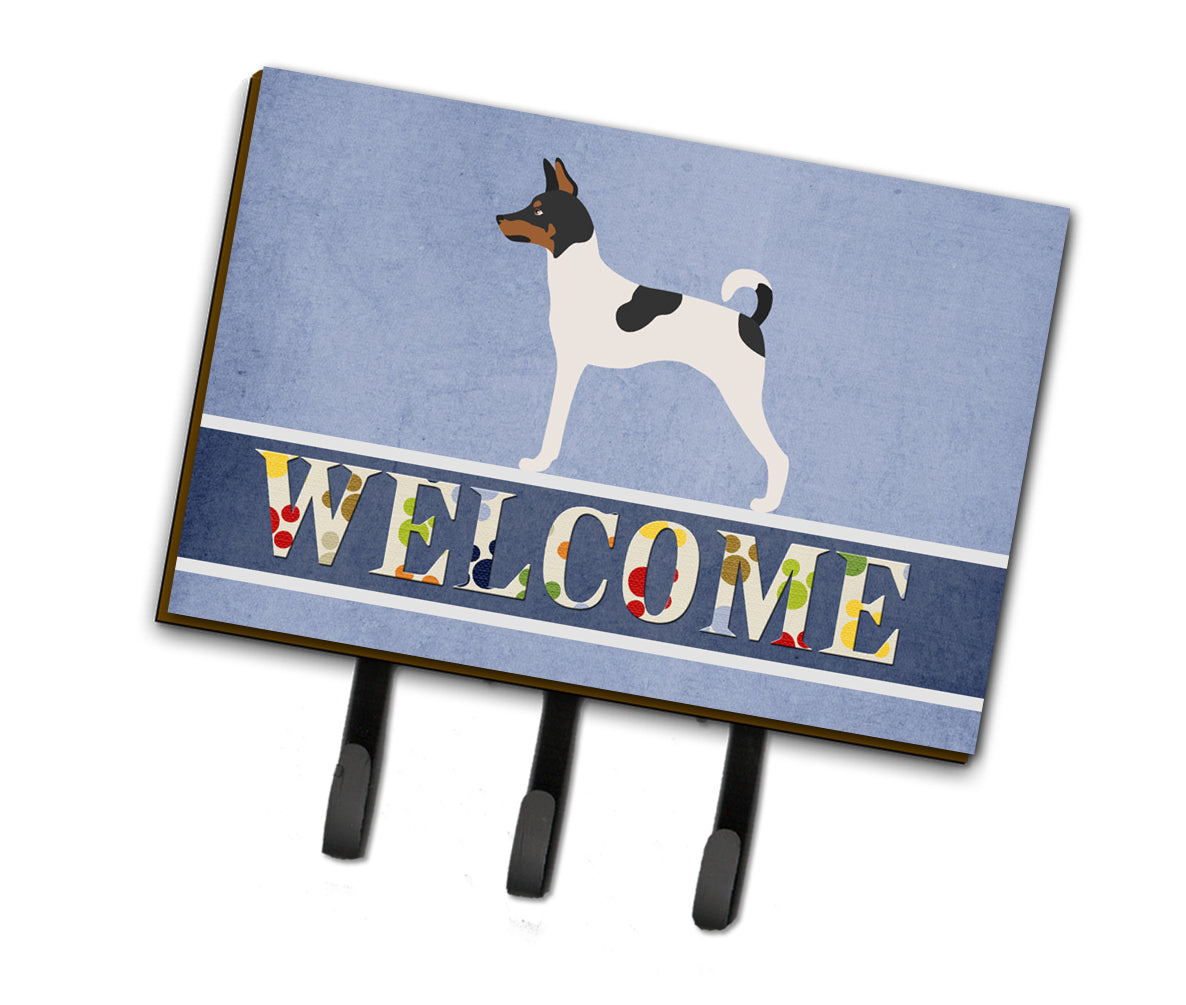 American Toy Fox Terrier Welcome Leash or Key Holder BB8306TH68  the-store.com.